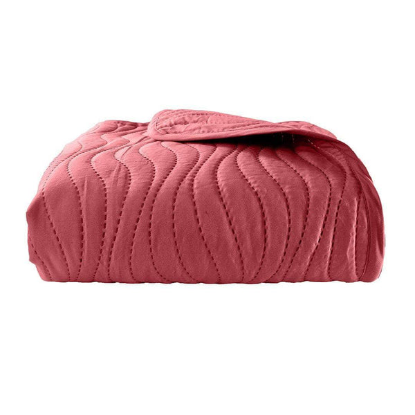 Charro Trapuntino Copriletto Double Face In Tinta Unita Armony - Singo – LABU - Foto 8