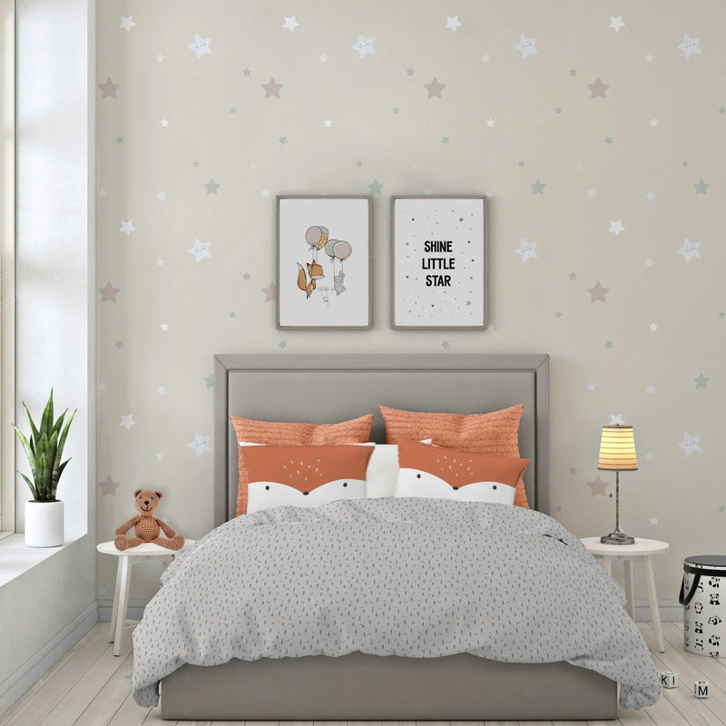 Biancheria da letto per bambini: copripiumino, coperta, federe in puro cotone