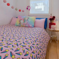 Parure Copripiumino Singolo Kids in Cotone Twinkle Multicolor - Amo La Casa Shop