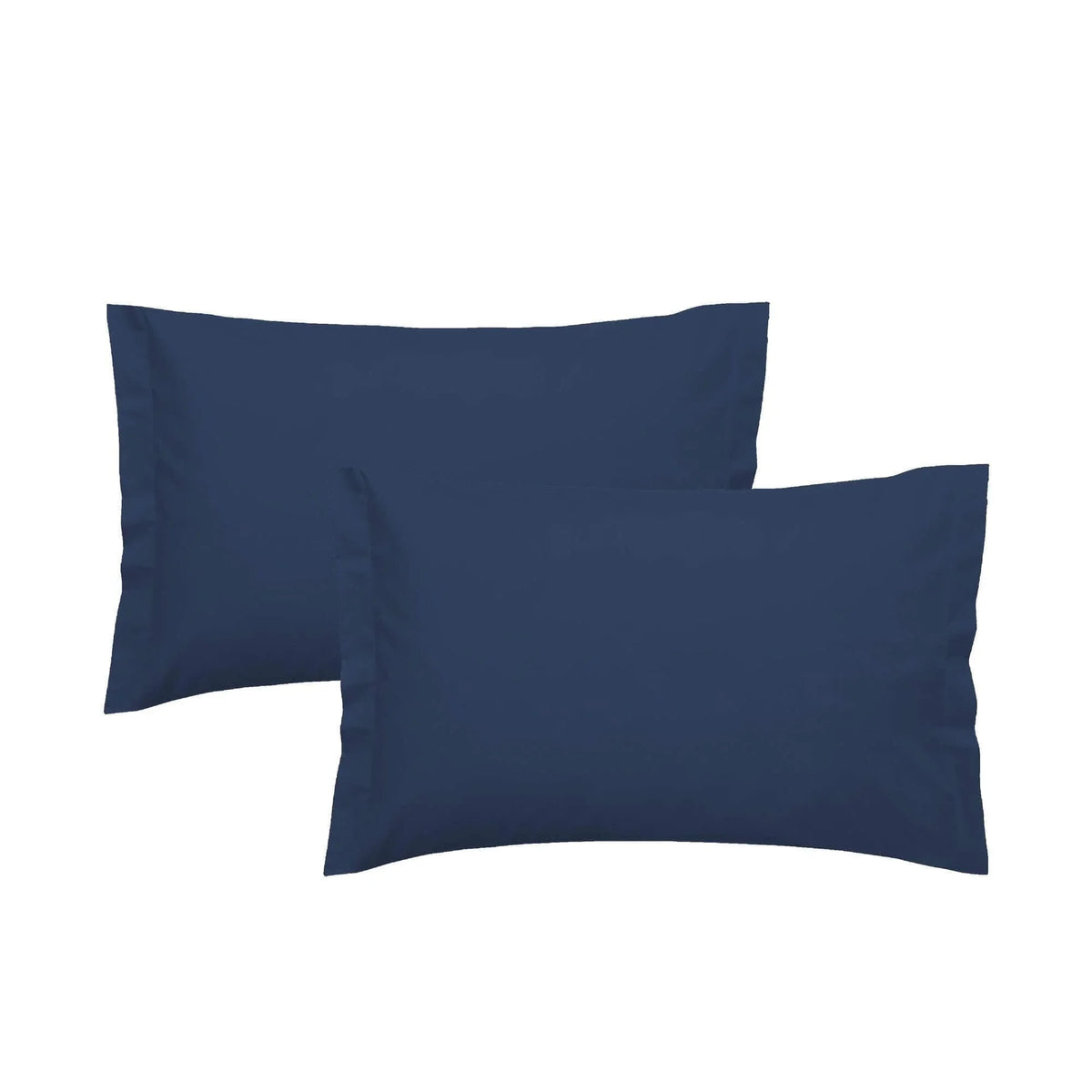 Coppia Federe Tinta Unita Blu Royal - Amo La Casa Shop