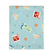 Tovaglia Antimacchia 140x180 cm Drinks Light Blue