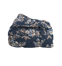 Trapunta Singola con Stampa - Fantasia Dream Me Amber Dark Blue