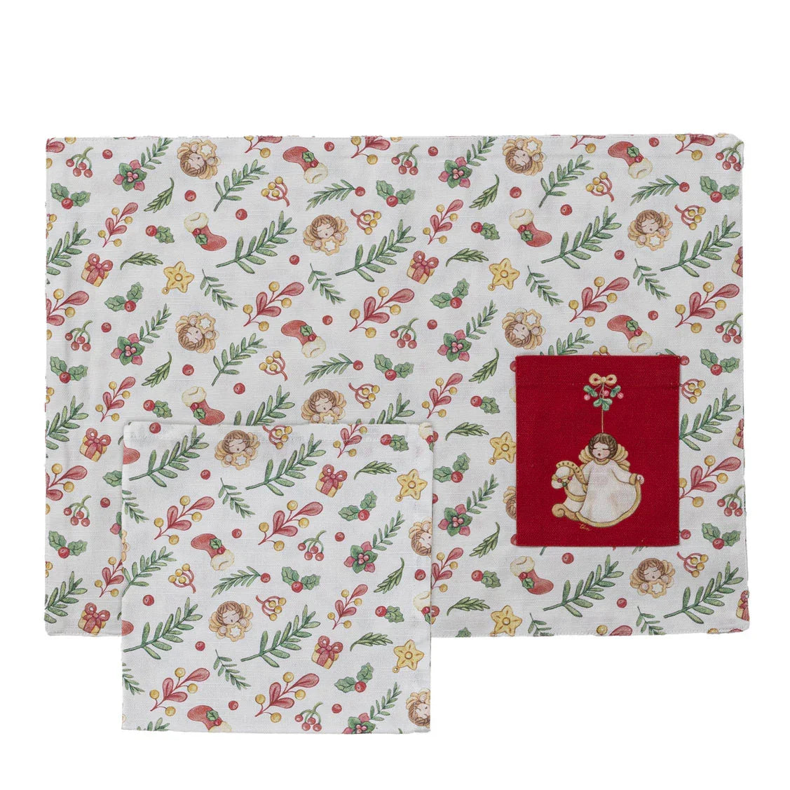 THUN® Tovaglietta Colazione Sorprese di Natale Christmas Multicolor - Amo La Casa Shop