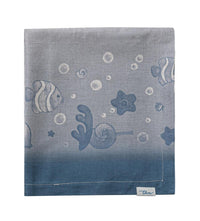 THUN® Tovaglia Antimacchia Effetto Lino 150x260 cm Mare da Amare Blue - Amo La Casa Shop