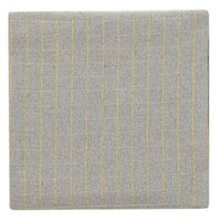 Tovaglia Tinta in Filo 140x320 cm Himalayan Home Grid Grey - Amo La Casa Shop