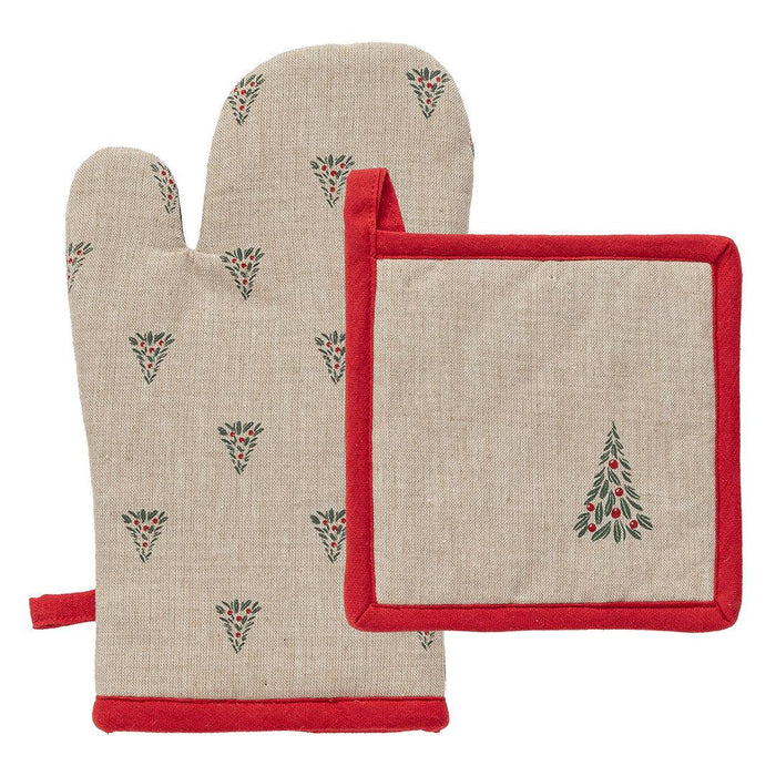 Set Guantone + Presina Dolomites Dream Tree Beige - Amo La Casa Shop