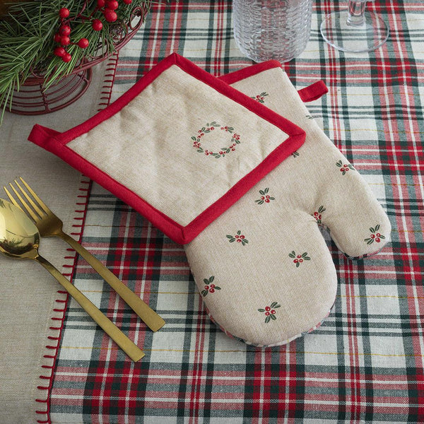 Set Guantone + Presina Dolomites Dream Tree Beige - Amo La Casa Shop