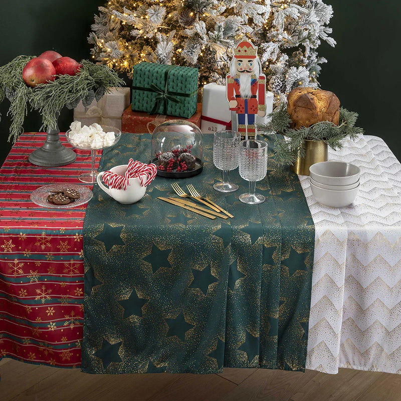 Tovaglia Antimacchia Foil 140x240 cm Alpine Aura Wingo Red - Amo La Casa Shop