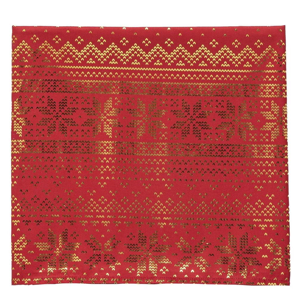 Tovaglia Antimacchia Foil 140x240 cm Alpine Aura Cortina Red - Amo La Casa Shop