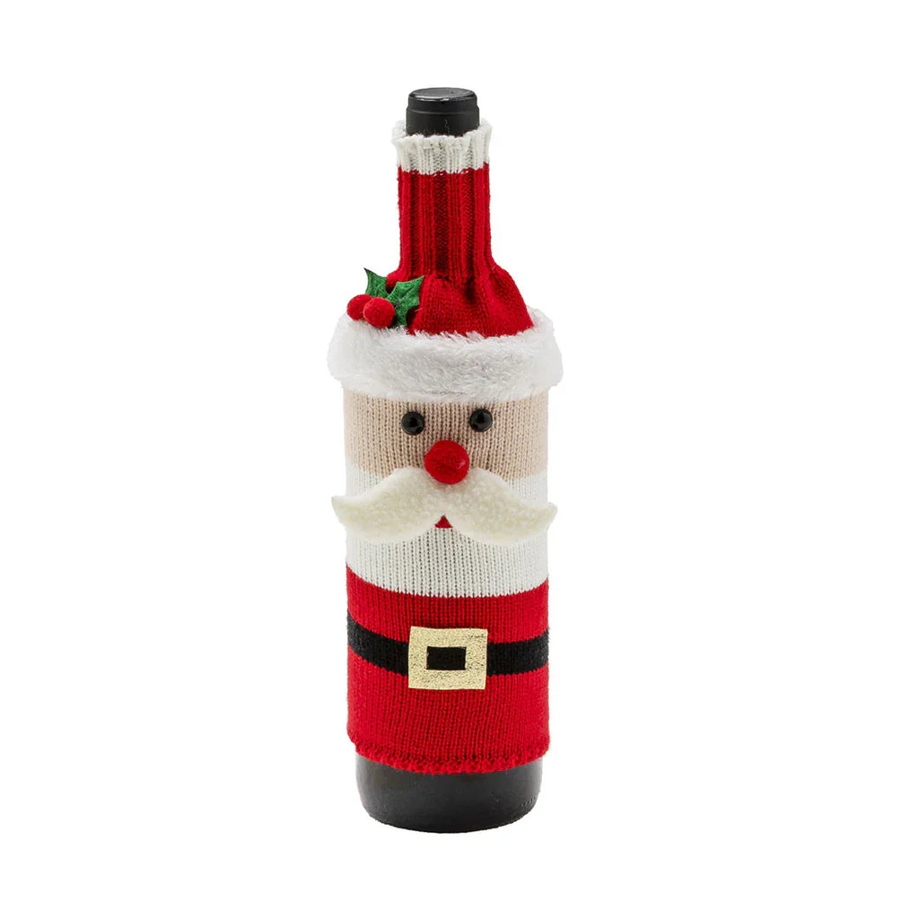 Copri Bottiglia Pyrenees Present Santa Claus Red - Amo La Casa Shop