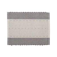 Set 2 Tovagliette 33x45 cm Rhum Boho Grigio Scuro - Amo La Casa Shop