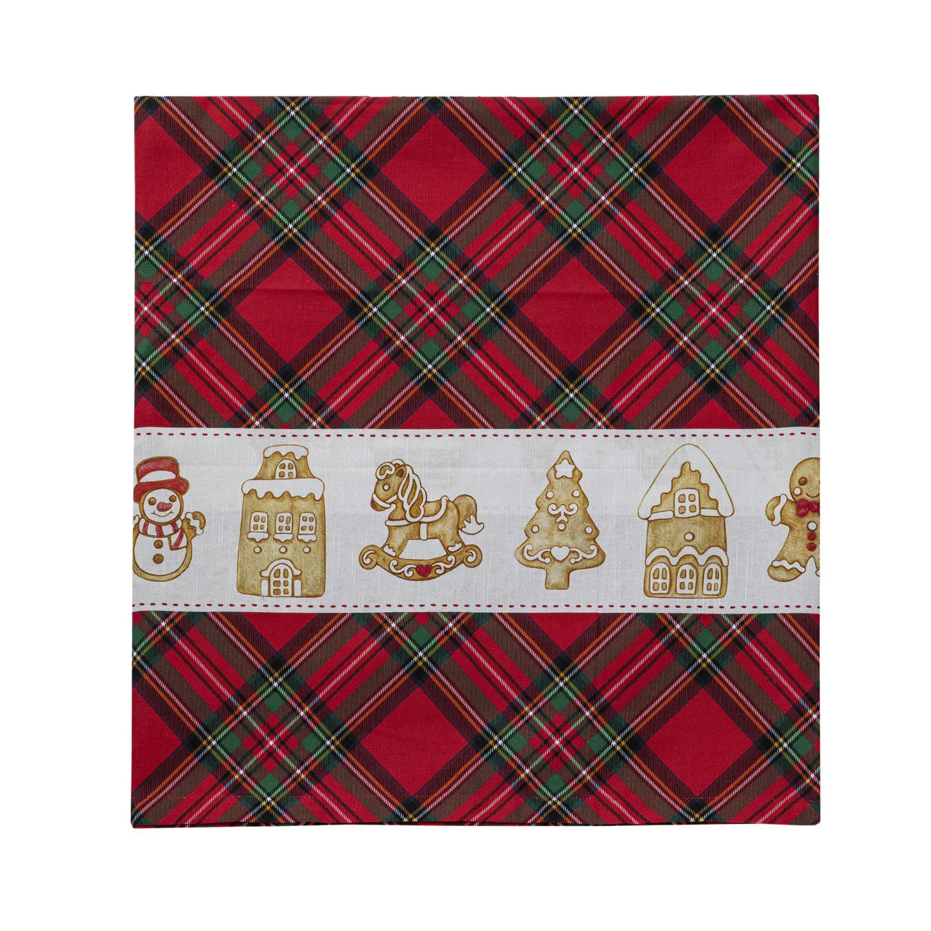 THUN® Tovaglia 160x200 cm Thunland Gingerbread Red - Amo La Casa Shop