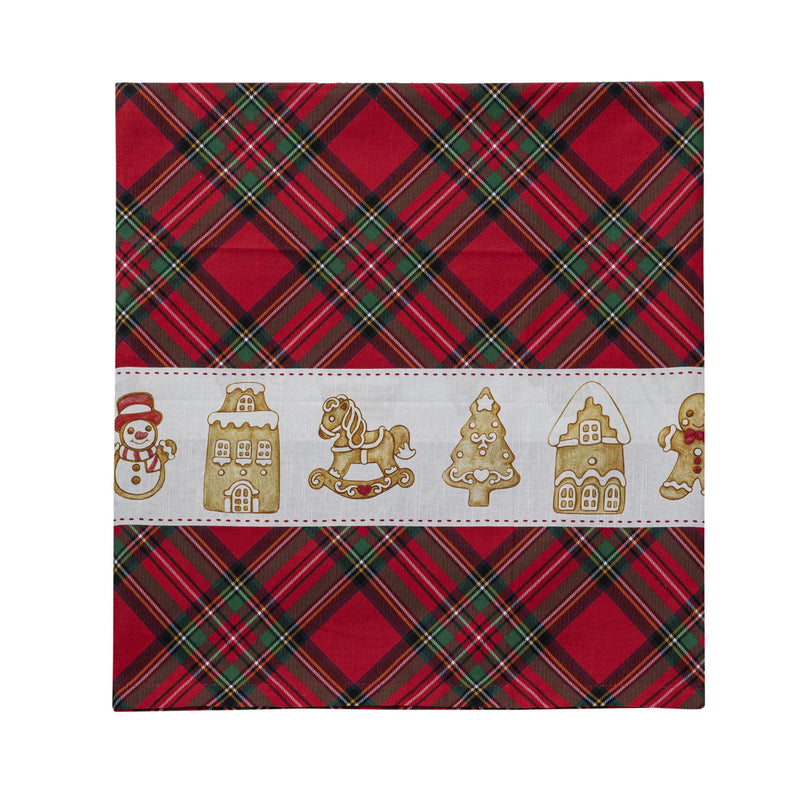 THUN® Tovaglia 160x200 cm Thunland Gingerbread Red - Amo La Casa Shop