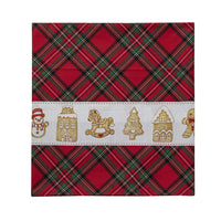 THUN® Tovaglia 160x270 cm Thunland Gingerbread Red - Amo La Casa Shop