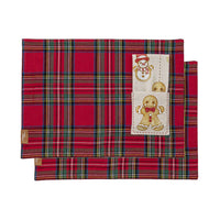 THUN® Set 2 Pezzi Tovaglia + Tovagliolo Thunland Gingerbread Red - Amo La Casa Shop
