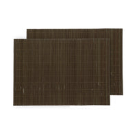 Set 2 Tovagliette Bamboo cm 45x30 Tinta Unita Green