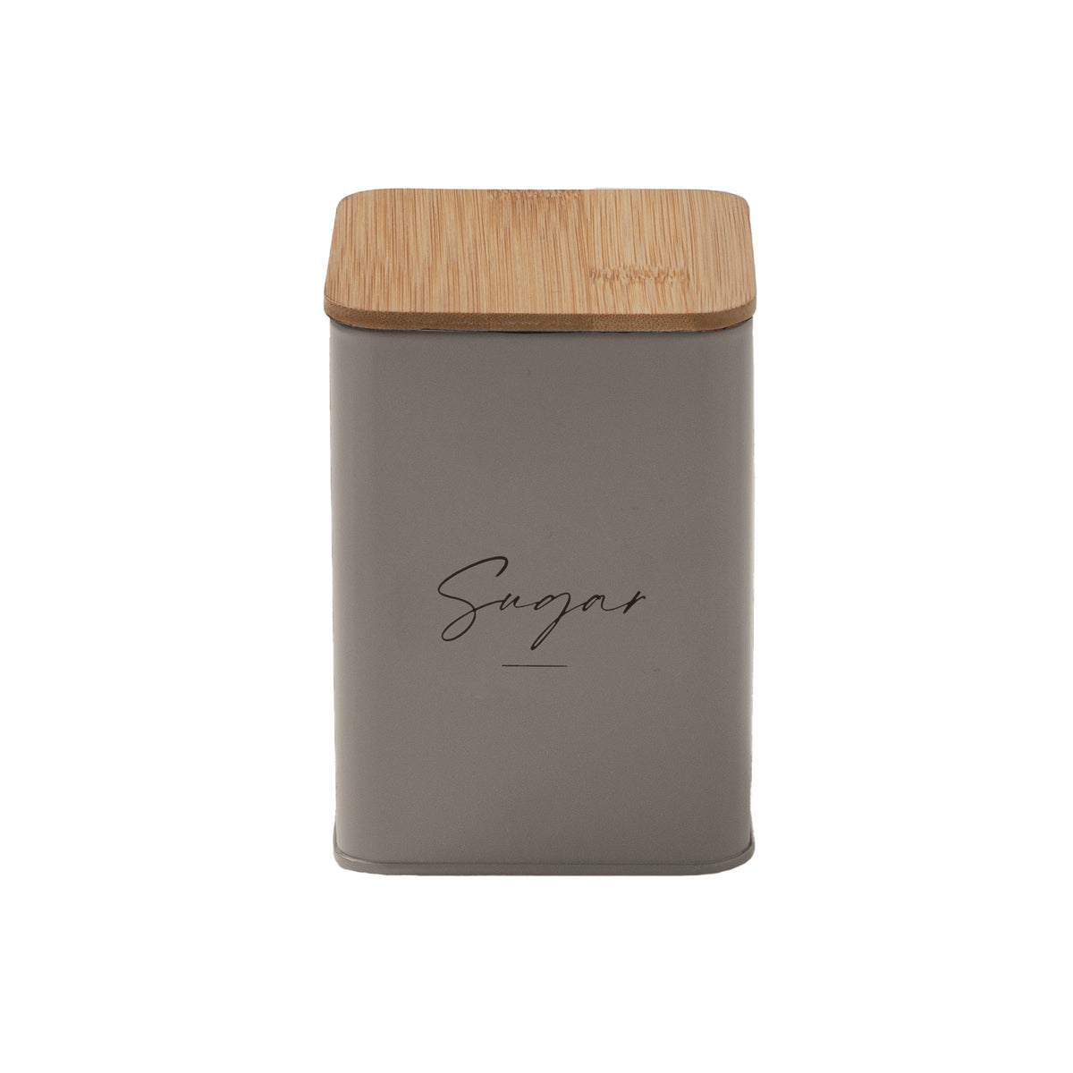 Barattolo Zucchero 1L cm 9,5x9,5x13,5 Tinta Unita Beige