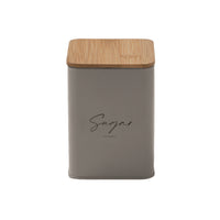 Barattolo Zucchero 1L cm 9,5x9,5x13,5 Tinta Unita Beige
