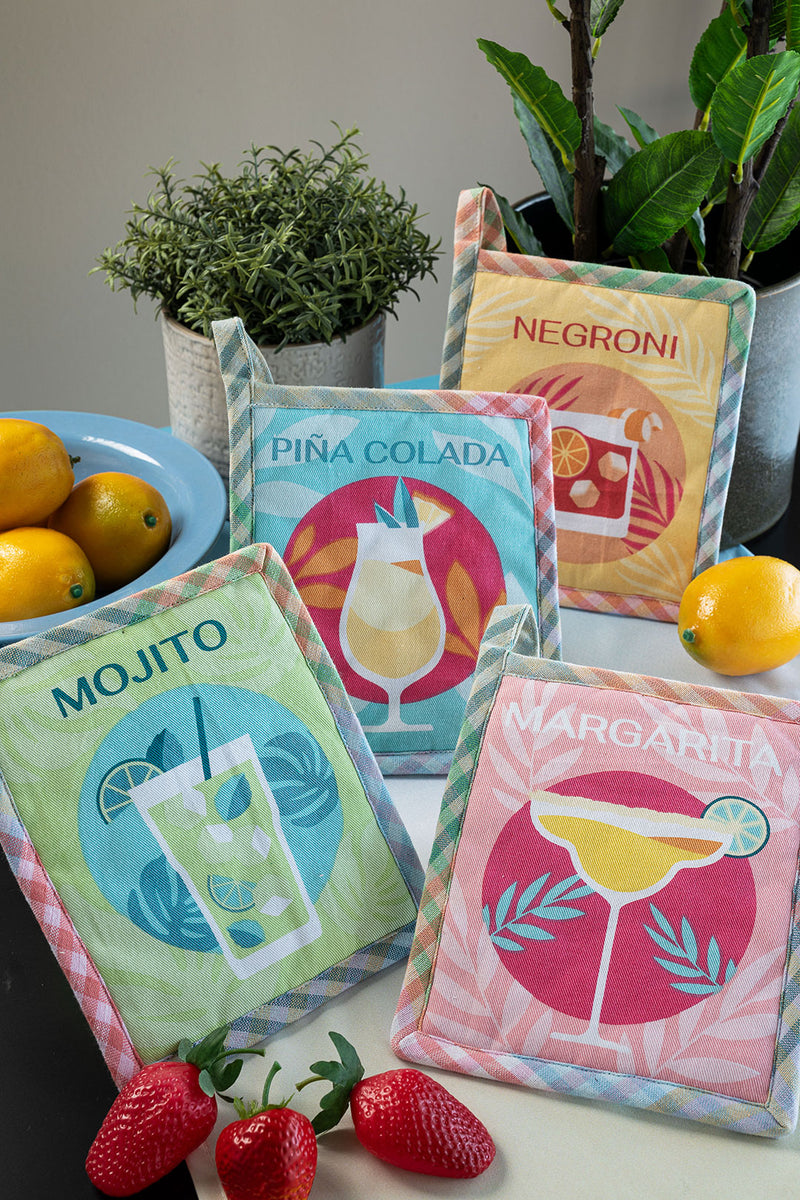 Set 2 Presine Shades Standard Negroni & Pina Colada Multicolor