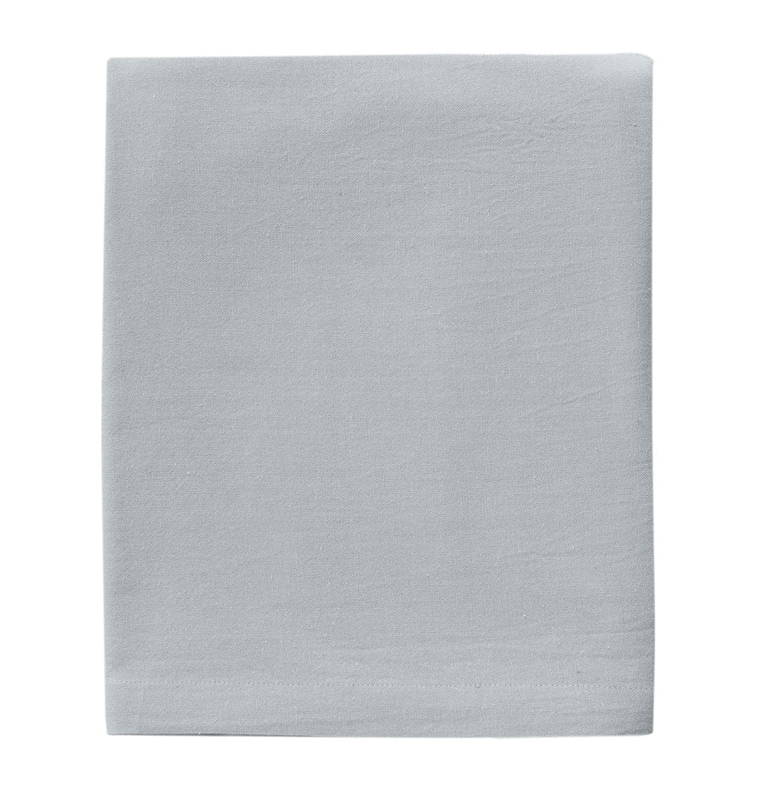 Tovaglia Tinta in Filo Atelier Fragrance 140x240 cm Tinta Unita Silver Sky