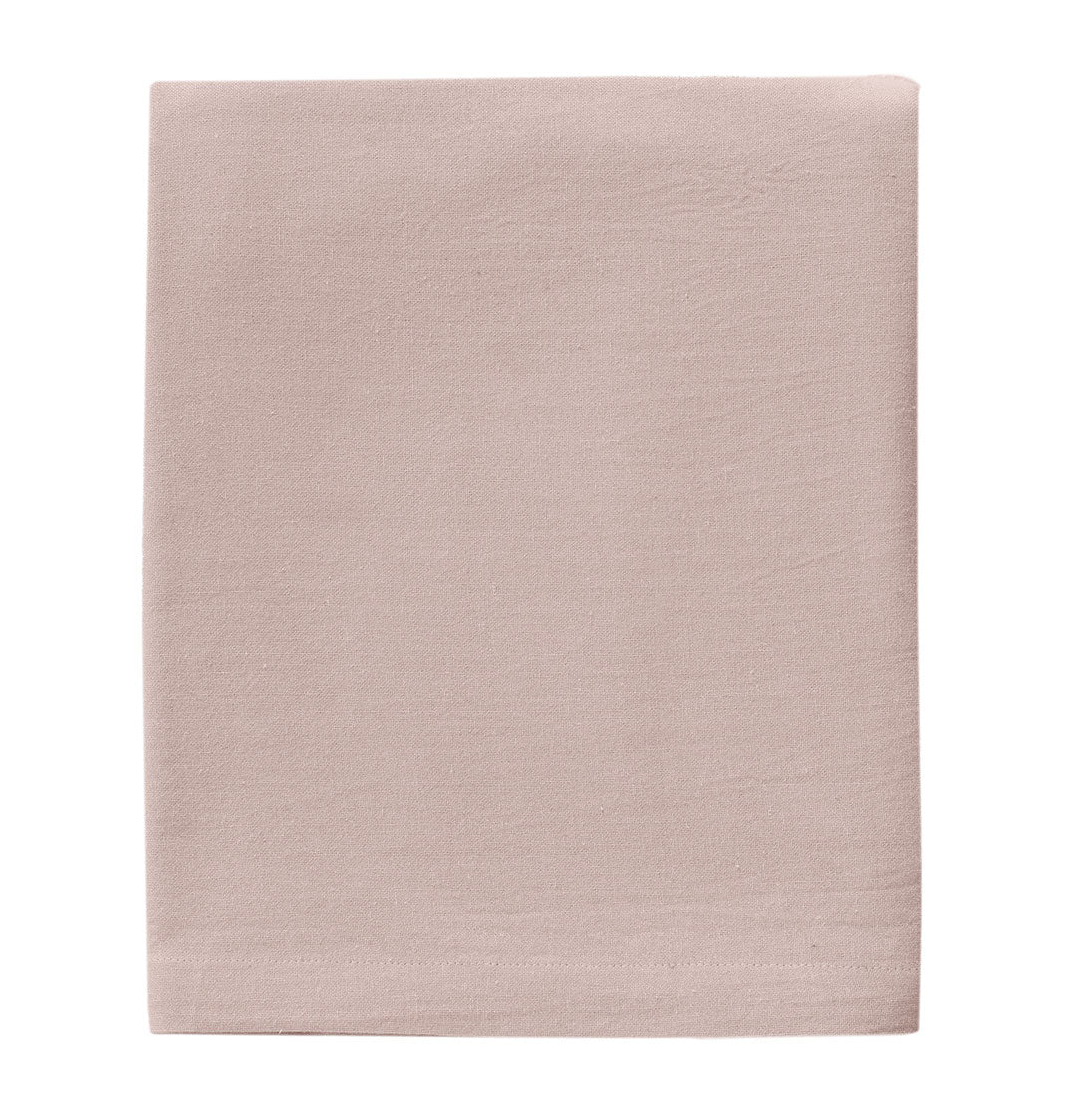 Tovaglia Tinta in Filo Atelier Fragrance 140x180 cm Tinta Unita Powder Pink