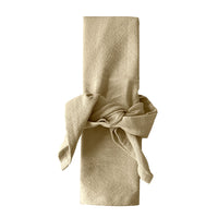Set Tovaglietta + Tovagliolo Atelier Fragrance Standard Tinta Unita Sand