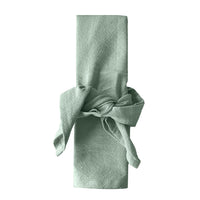 Set Tovaglietta + Tovagliolo Atelier Fragrance Standard Tinta Unita Sage Green