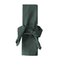 Set Tovaglietta + Tovagliolo Atelier Fragrance Standard Tinta Unita Dark Green