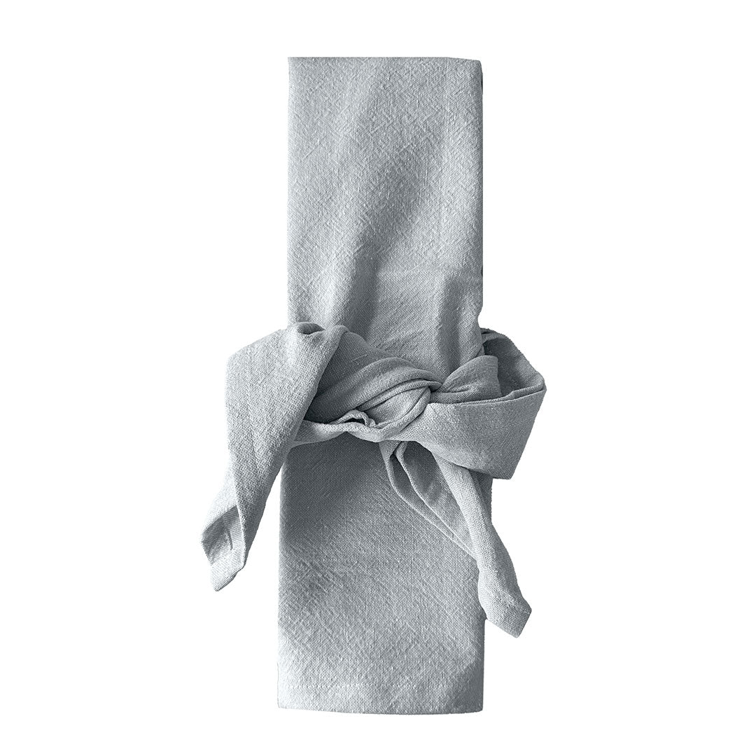 Set Tovaglietta + Tovagliolo Atelier Fragrance Standard Tinta Unita Silver Sky