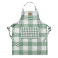 Grembiule Secret Garden 60x80 cm Vichy Green