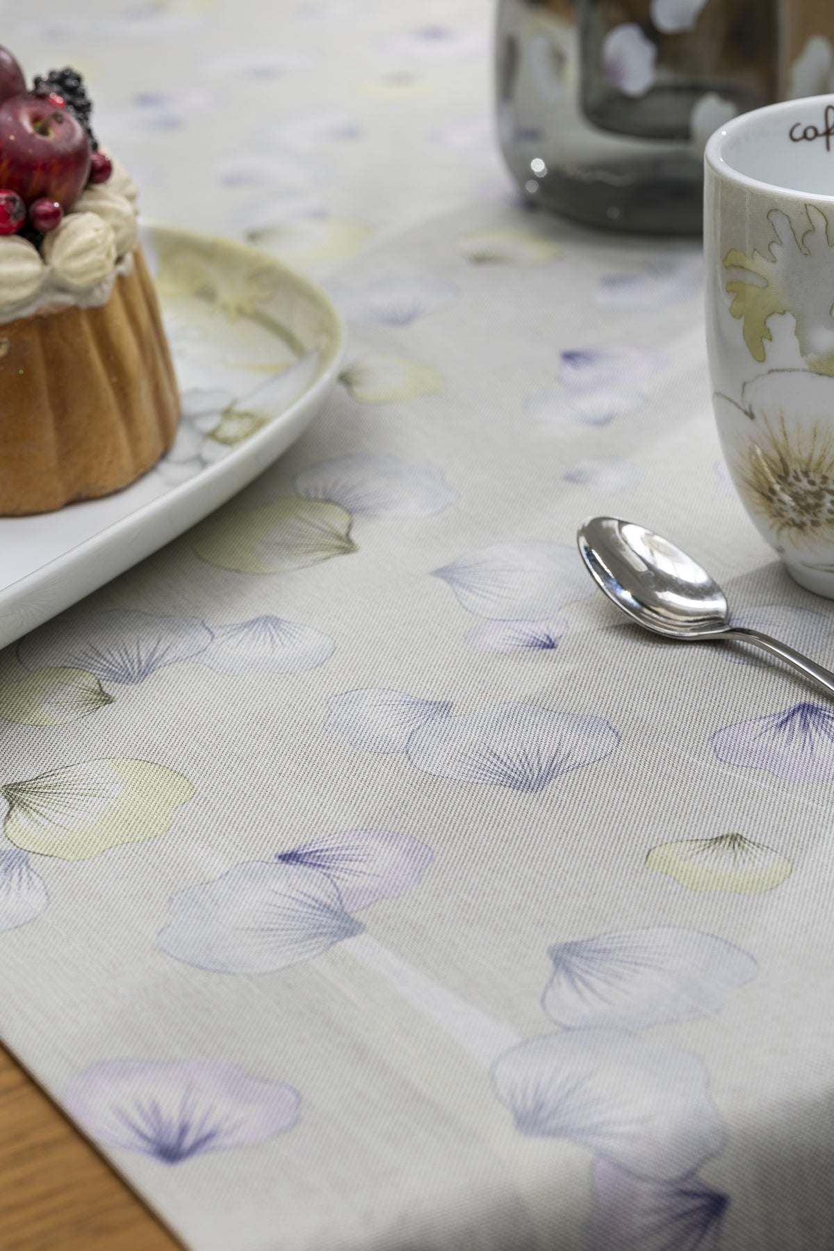 THUN® Runner Antimacchia Bloom cm 45x150 Petals Multicolor