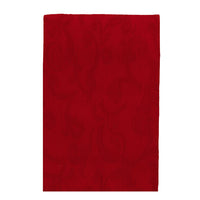 Runner Jacquard Classy Holly 45x140 cm Tinta Unita Red