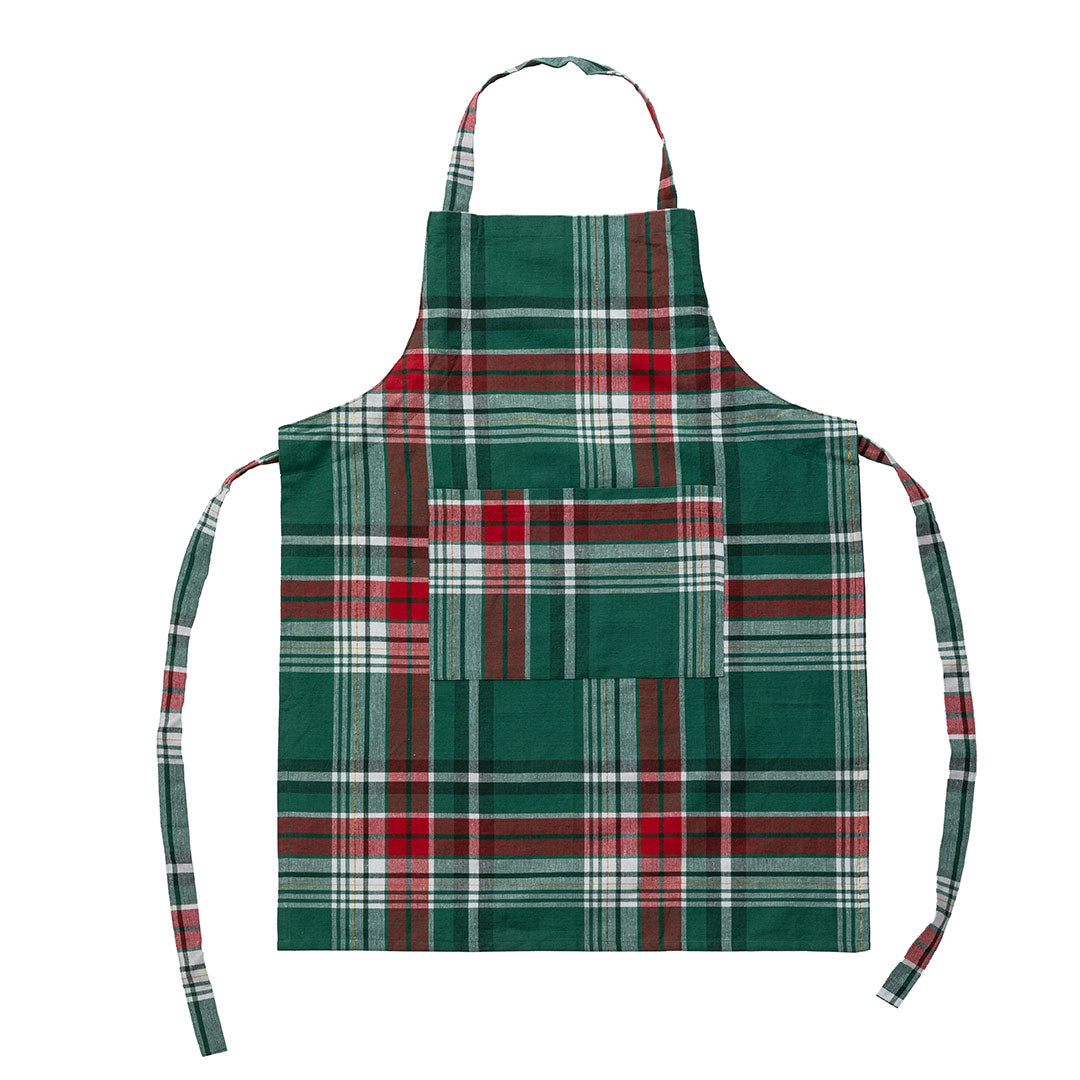 Grembiule Classy Holly 60x80 Tartan Green