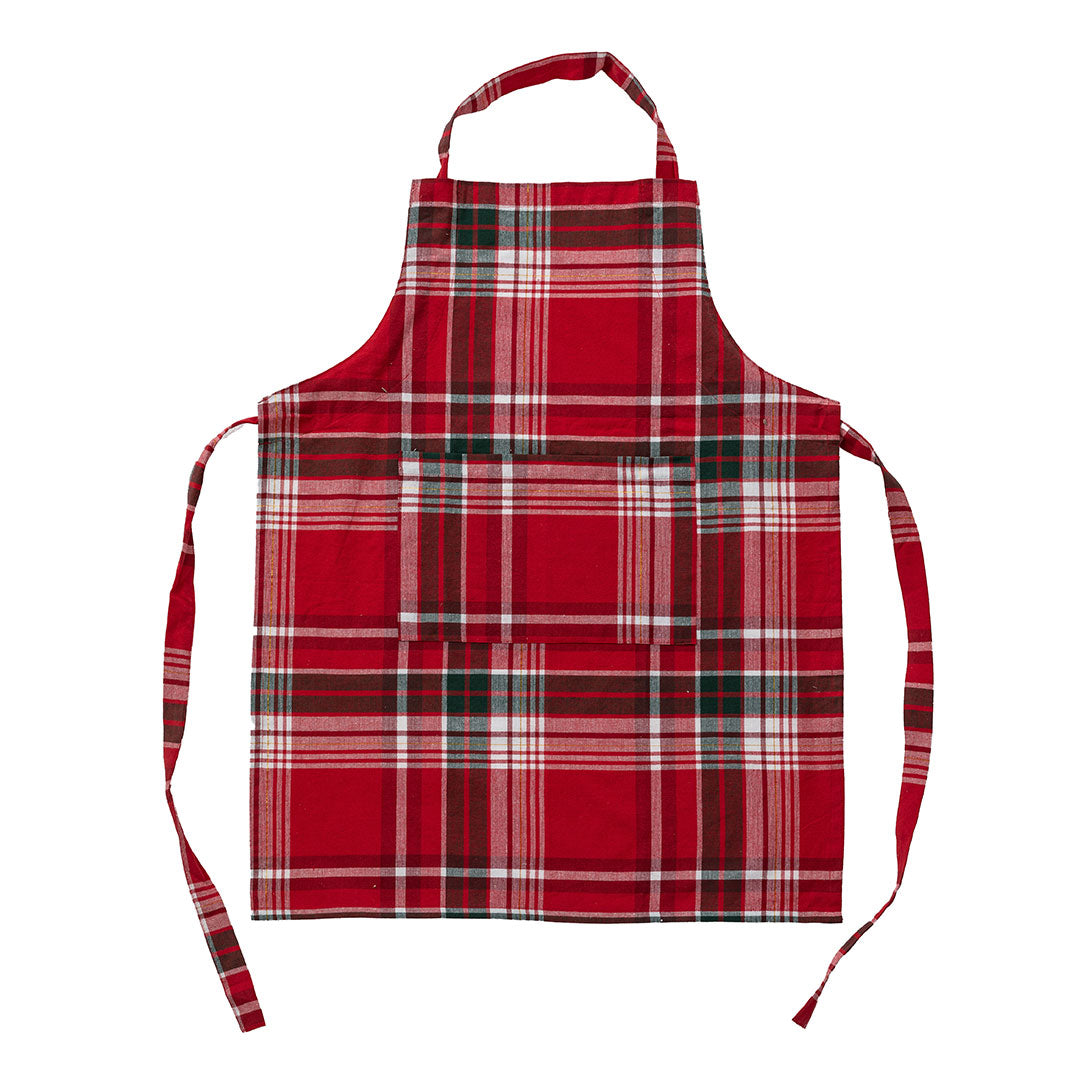 Grembiule Classy Holly 60x80 Tartan Red