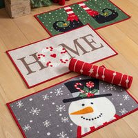 Tappeto Tina Classy Holly 40x70 Hohoho Red
