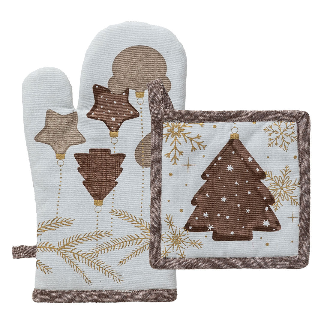 Set Guantone + Presina Softy Bear Standard Teddy Brown