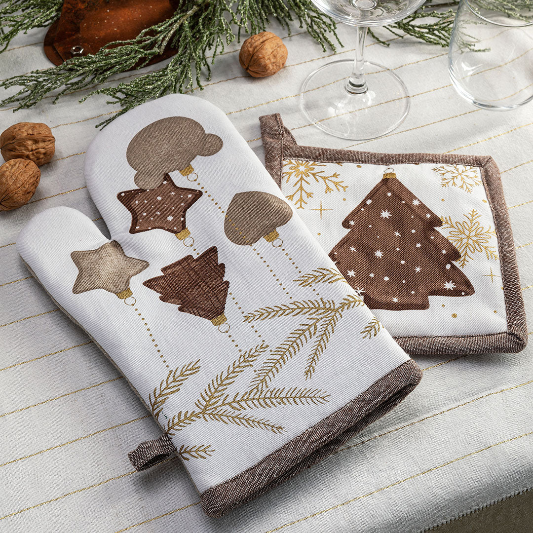 Set Guantone + Presina Softy Bear Standard Teddy Brown