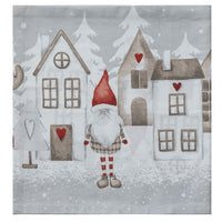 Tovaglia Lovely Reindeer 140x180 cm Reindeer Village Red