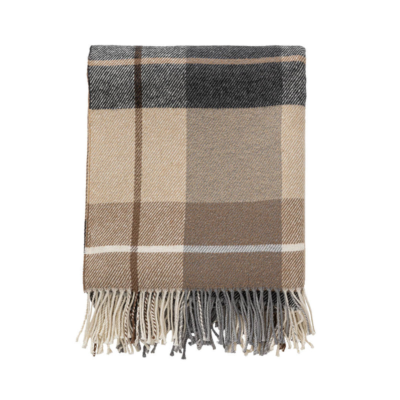 Plaid Torino 127x152 Mocha - Made in Italy 🇮🇹