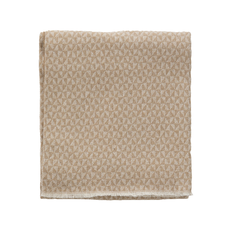 Plaid Verona 127x152 Taupe - Made in Italy 🇮🇹
