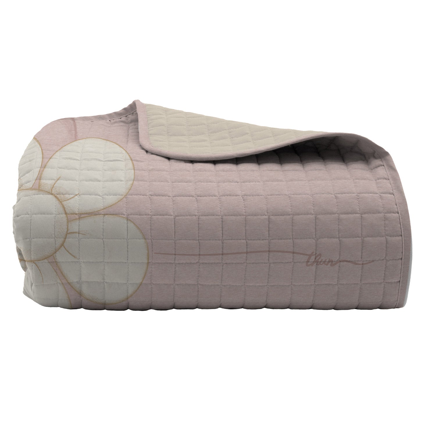 THUN® Trapuntino Matrimoniale Iconic Elegance con Stampa Digitale Grace Daisy Pink - Amo La Casa Shop