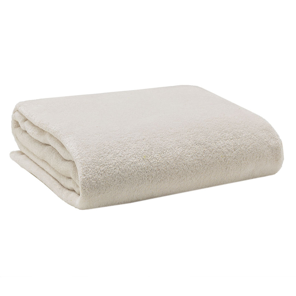 Coperta Everest 250x200cm Himalayan Home Tinta Unita Cream - Amo La Casa Shop