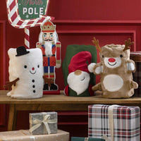 Plaid 120x160 cm Cute Pyrenees Present Santa Claus Red - Amo La Casa Shop
