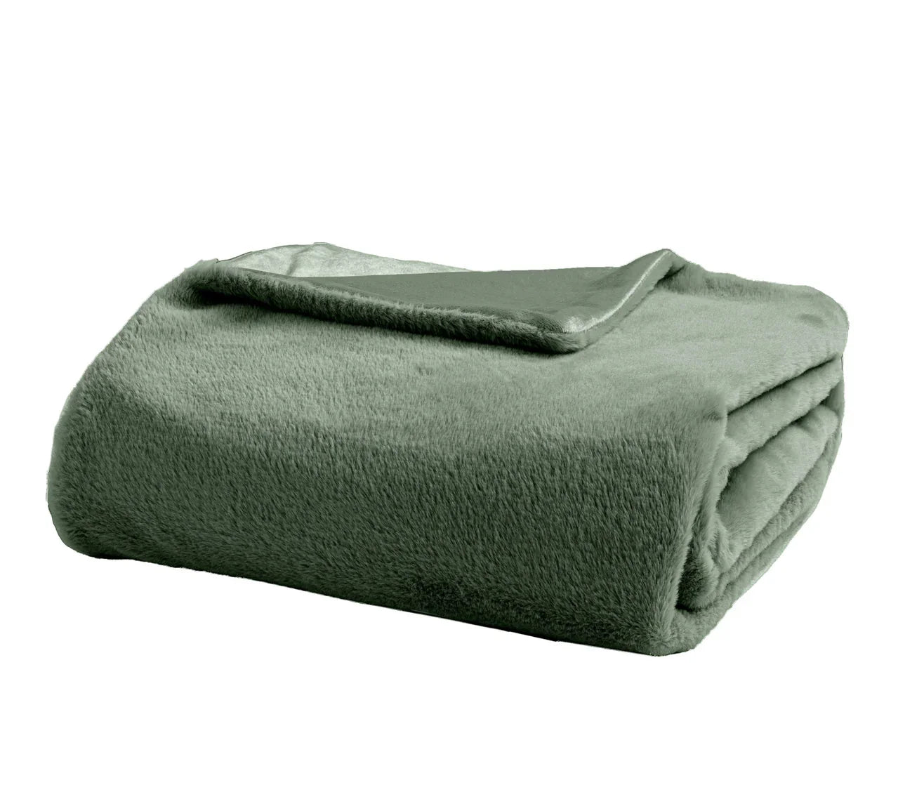 Coperta Artemisia 150x200 cm Absinthe Tinta Unita Verde - Amo La Casa Shop