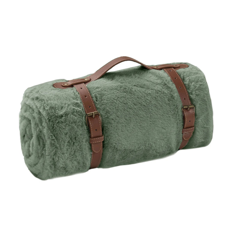 Coperta Artemisia 150x200 cm Absinthe Tinta Unita Verde - Amo La Casa Shop