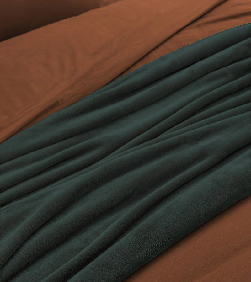Coperta 250x200cm Whisky Tinta Unita Purple - Amo La Casa Shop