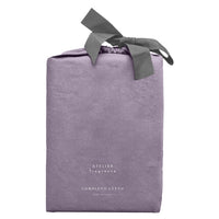Completo Letto Singolo in Cotone Atelier Fragrance Tinta Unita Lilac