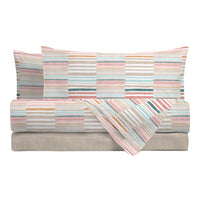 Di Maestro Completo Letto Stampato  Matrimoniale Ruben Multicolor
