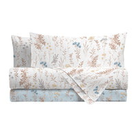 Di Maestro Completo Letto Stampato  Matrimoniale Camilla Beige