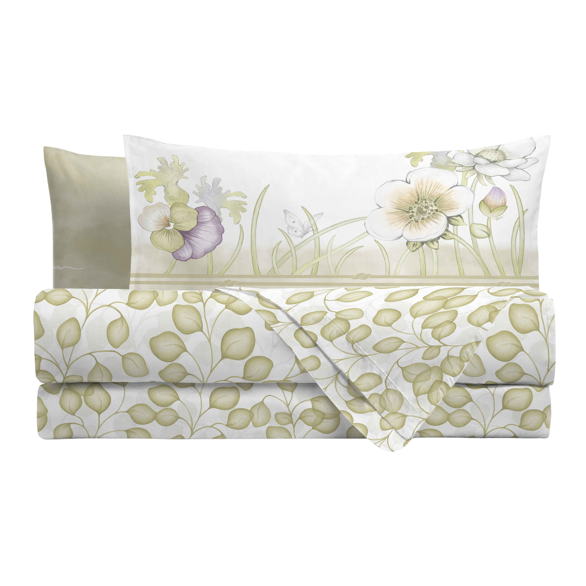 THUN® Completo Letto Singolo Bloom Multicolor
